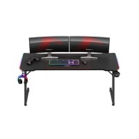 Huzaro Hero 4.8 RGB Γραφείο Gaming Μαύρο